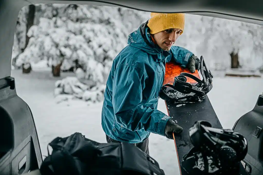 voiture de ski