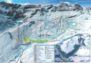 Gavarnie - Plan des pistes de ski