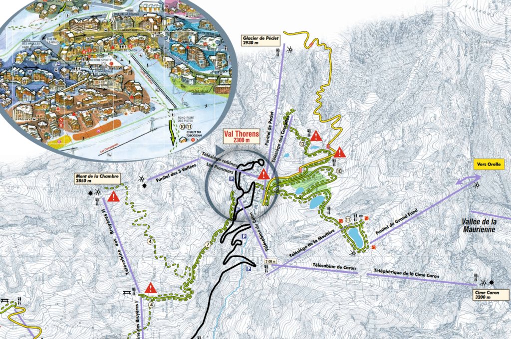 Val Thorens - Raquettes et ski de fond