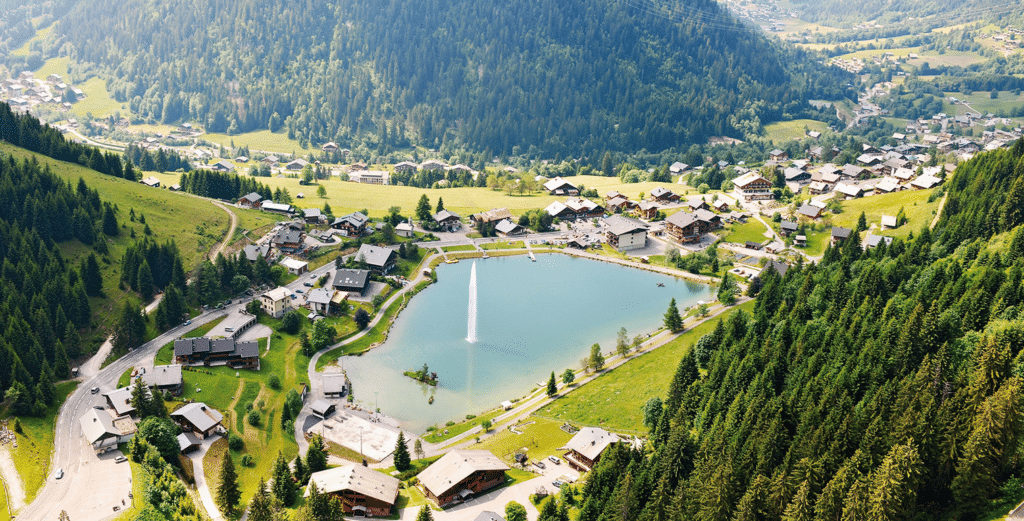 Chatel in summer